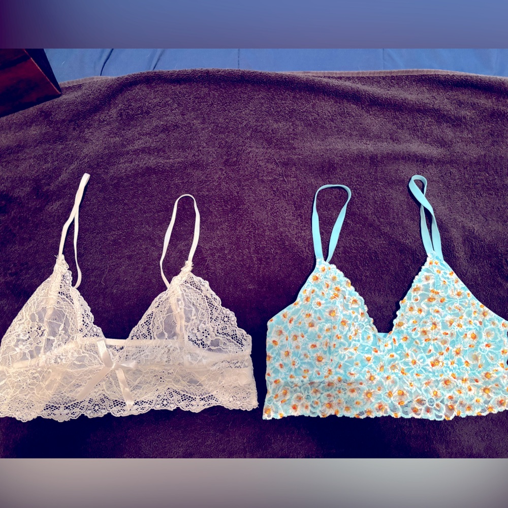 Lace bralettes